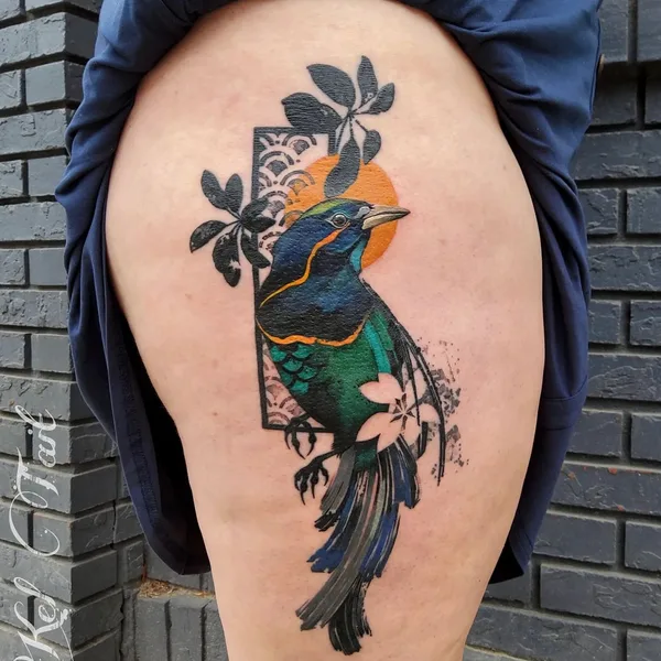 Feminine tattoo by Kel Tait in Corvallis