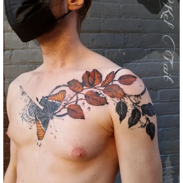 Feminine tattoo by Kel Tait in Corvallis