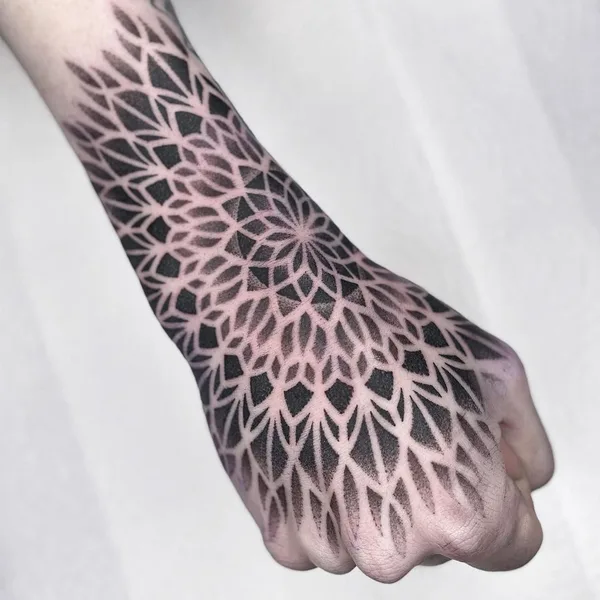Ornamental tattoo by Suttoos in Dublin