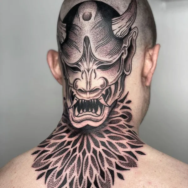 Ornamental tattoo by Suttoos in Dublin