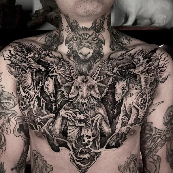 engraving tattoo by Trockz in México