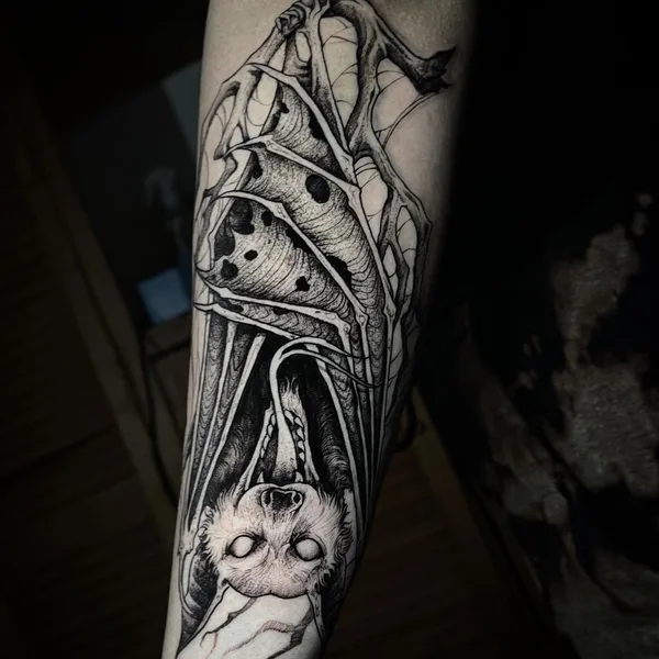 engraving tattoo by Trockz in México