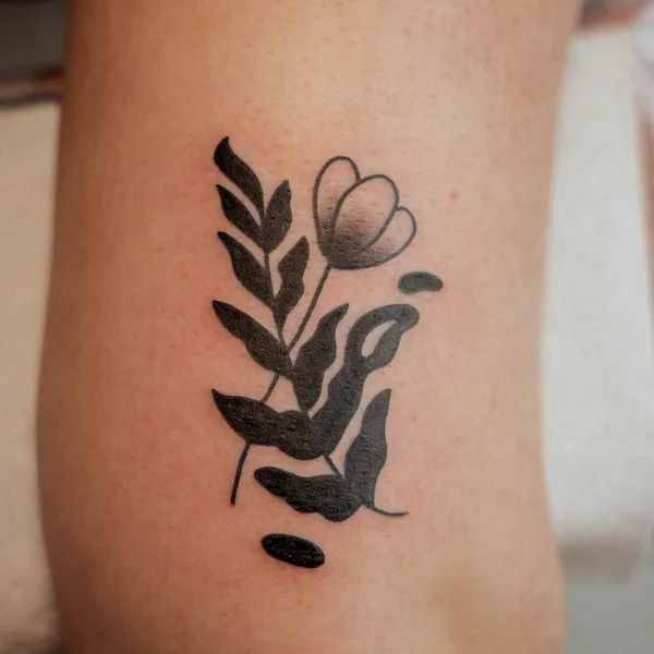 Abstract tattoo by Toni PNW in Vancouver