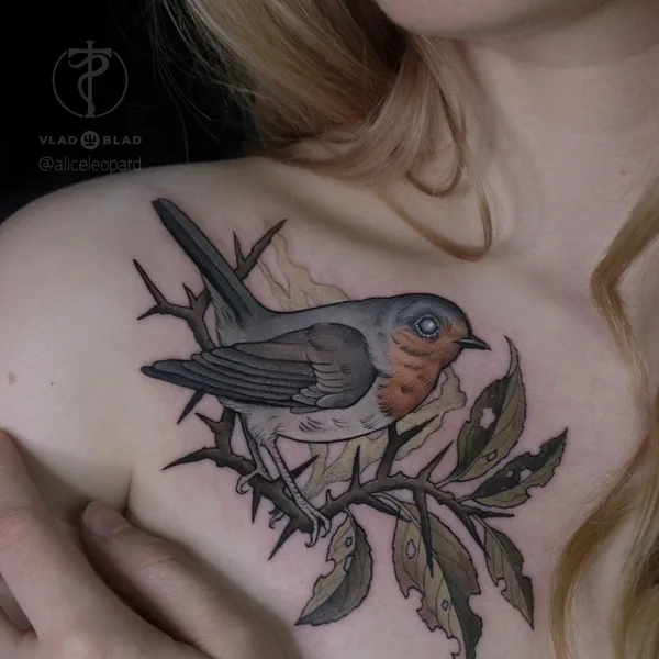 Авторская tattoo by Алиса Леопард in Москва