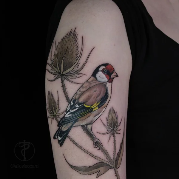 Авторская tattoo by Алиса Леопард in Москва