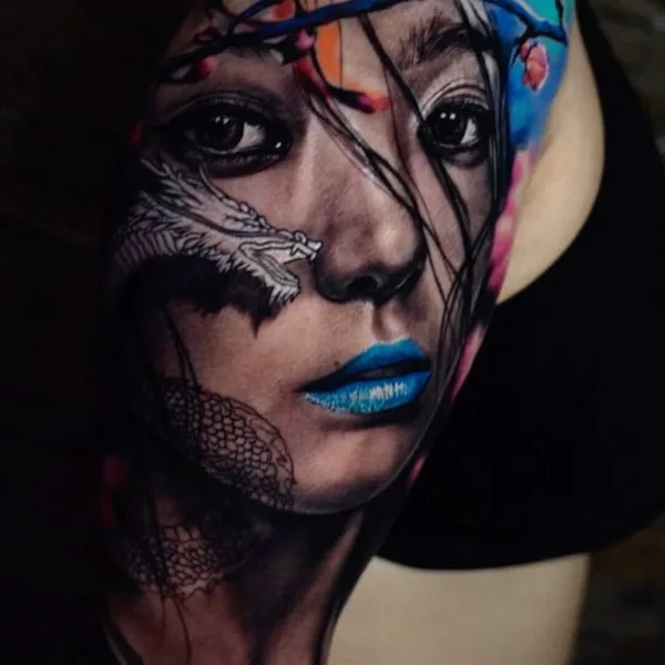 Realism tattoo by Victor Garcia in Hialeah