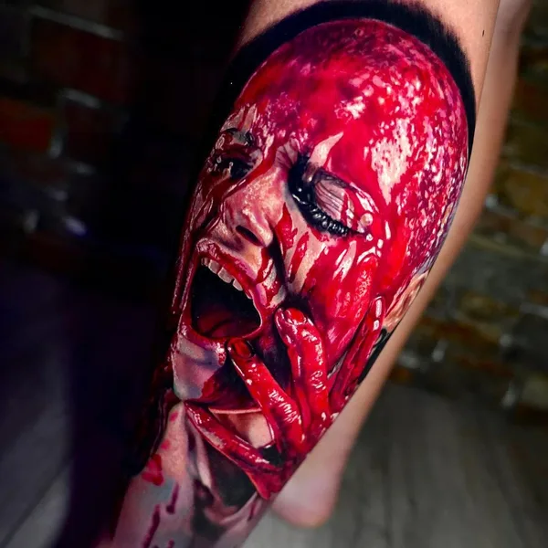 Realism tattoo by Victor Garcia in Hialeah