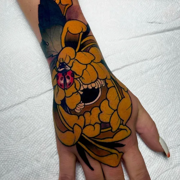 Neo Traditional tattoo by Jon Coimbra in Concord