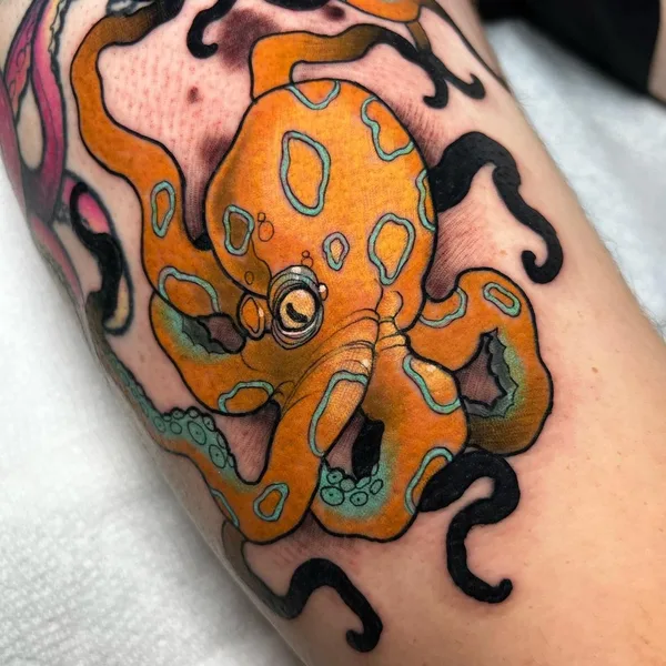 Neo Traditional tattoo by Jon Coimbra in Concord