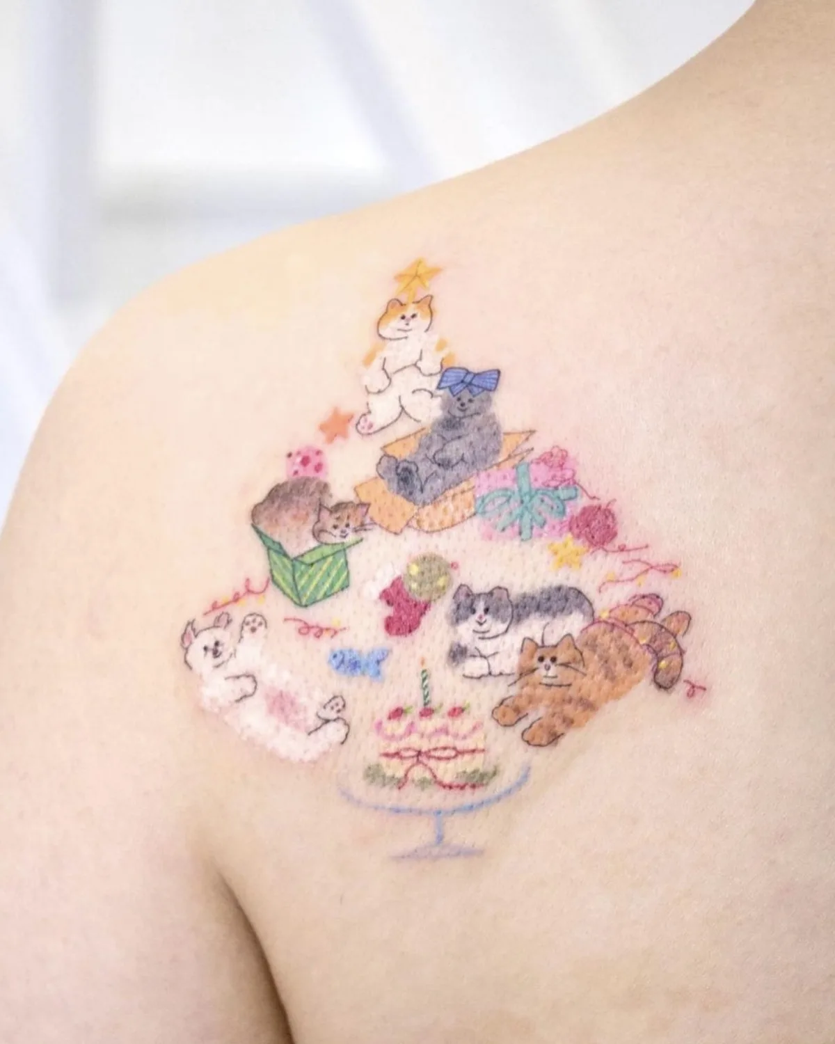 Artista del tatuaggio Da Hye Lee (@dareumtattoo)