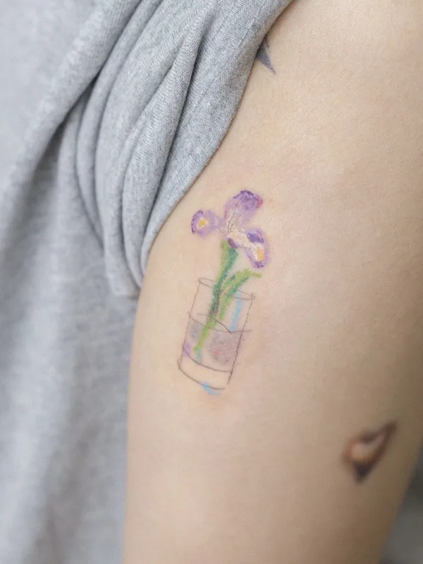 color sketch Tatuaggio su upper arm #74151 | Tatuatore @dareumtattoo