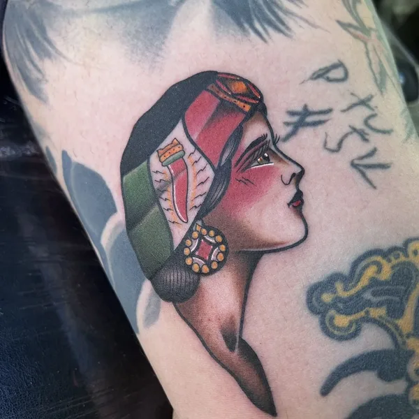 Traditional tattoo by Massimiliano Pennella / @PennyBoy in Milano