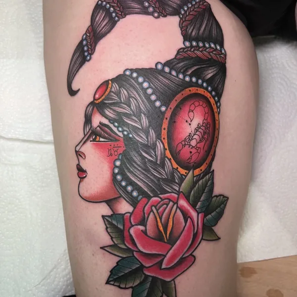 Traditional tattoo by Massimiliano Pennella / @PennyBoy in Milano