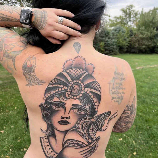 Traditional tattoo by Massimiliano Pennella / @PennyBoy in Milano