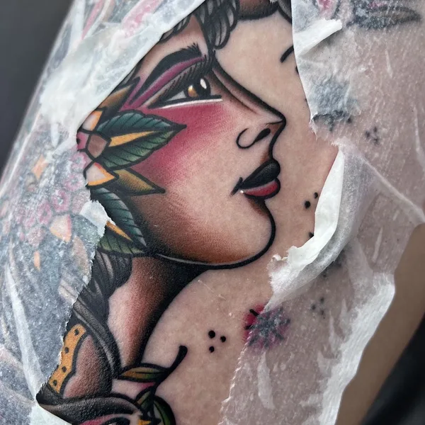 Traditional tattoo by Massimiliano Pennella / @PennyBoy in Milano