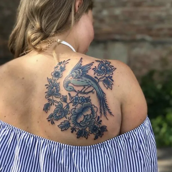 Ornamental tattoo by Tara Morgan in Groton