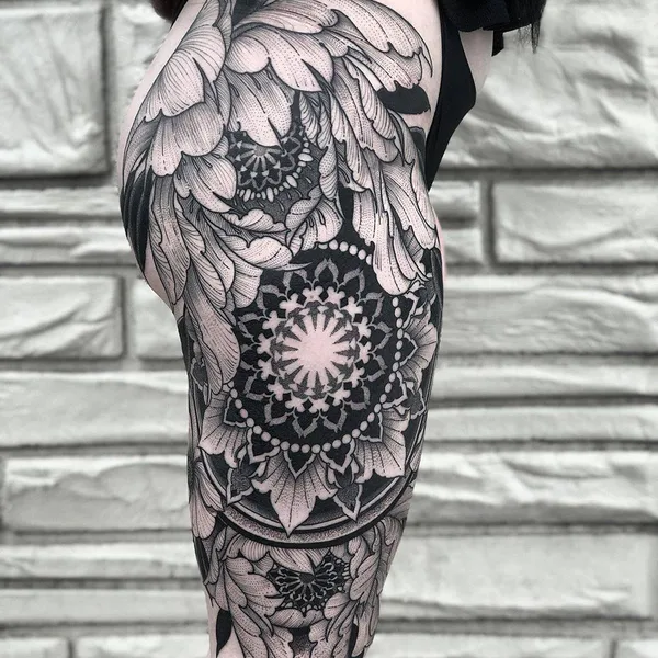 Авторская tattoo by Jayce Wallingford in Denver