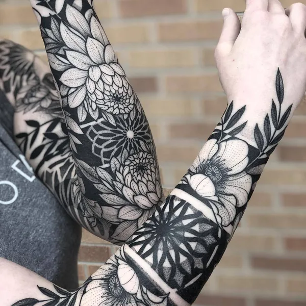 Авторская tattoo by Jayce Wallingford in Denver