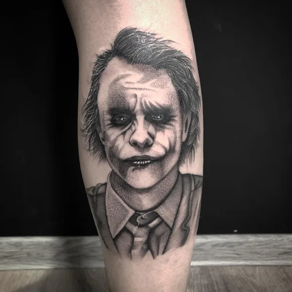 Black tattoo by Евгений Гнётов in Moscow