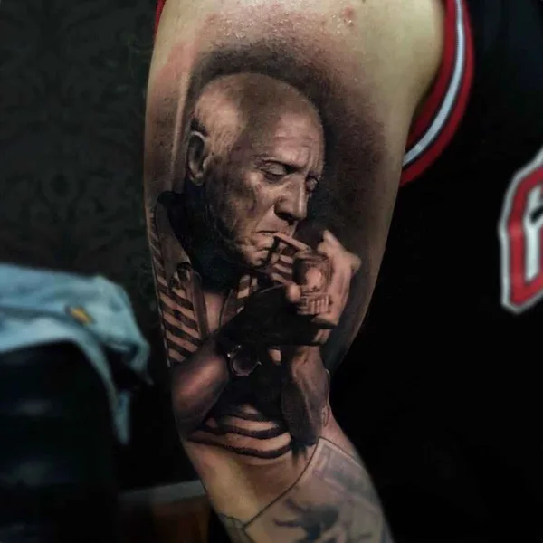 Портретная tattoo by Ganga