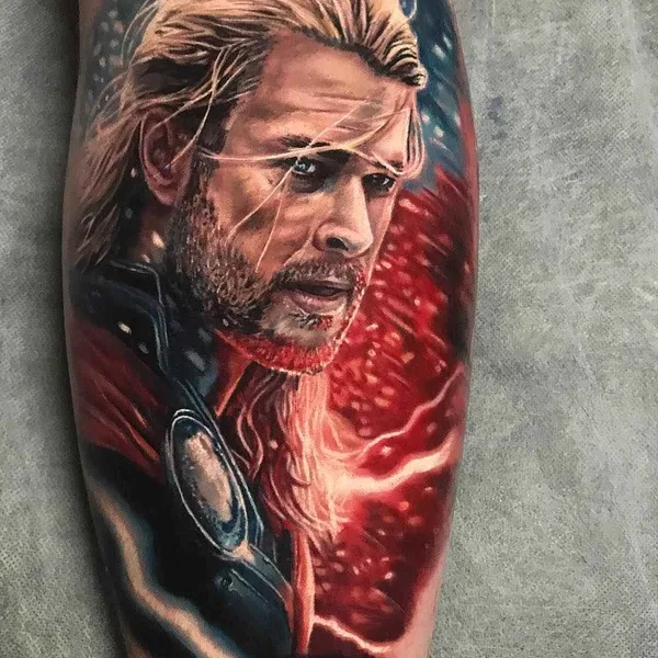 Author's Style tattoo by Damon Holleis in Sydney
