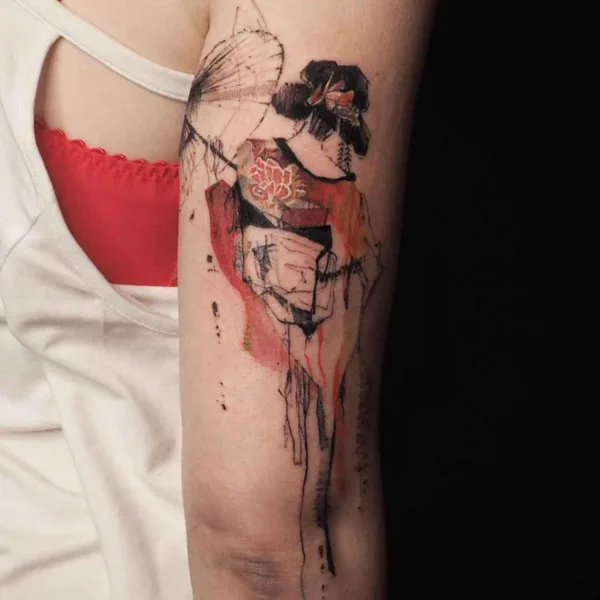 Abstract tattoo by NADi