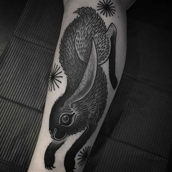 Surrealism tattoo by Laura Yahna