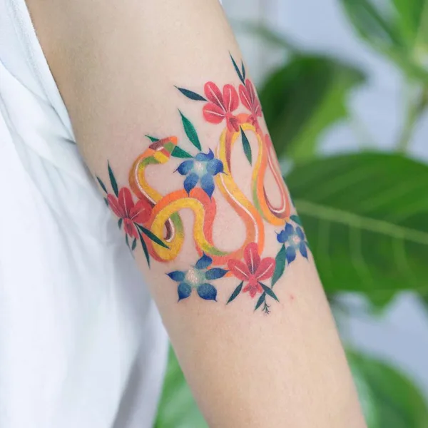Author's Style tattoo by Zihee in Seoul