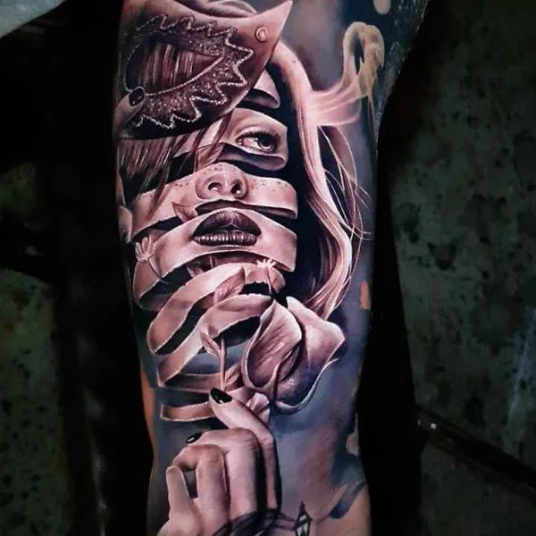 Авторская tattoo by Benji Roketlauncha Ortega in Sydney