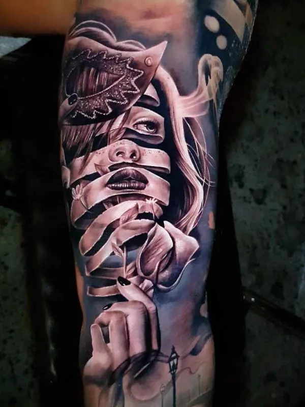Авторская tattoo by Benji Roketlauncha Ortega in Sydney