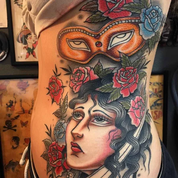 Авторская tattoo by Gregory Whitehead
