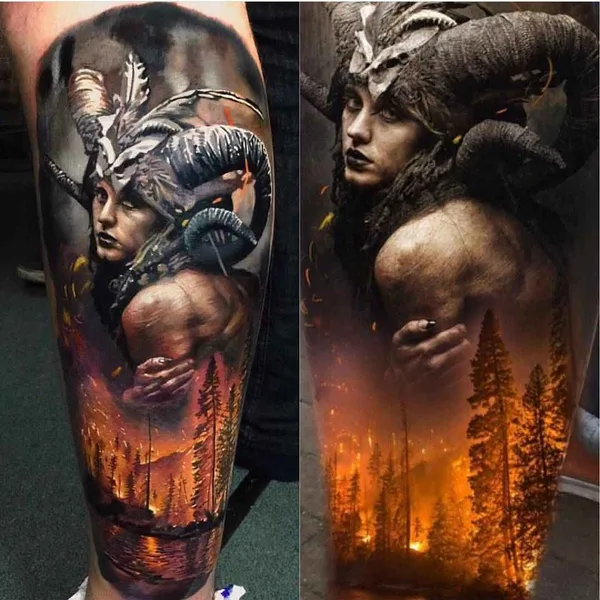 Author's Style tattoo by Maksims Zotovs in Rīga