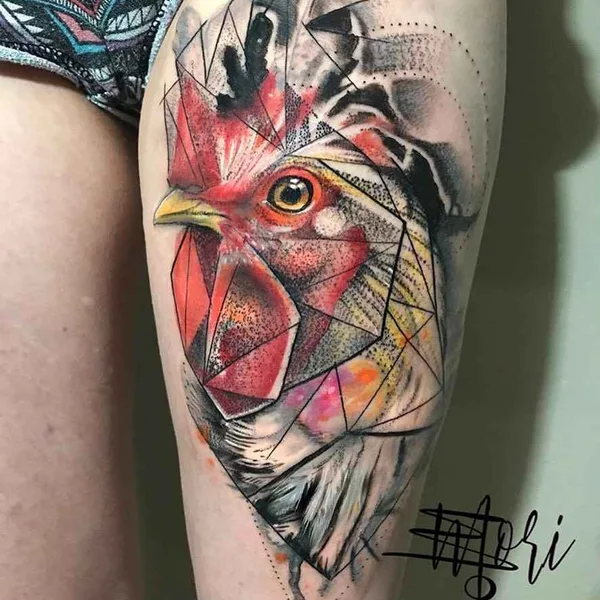 Author's Style tattoo by Mo Mori in Berlin