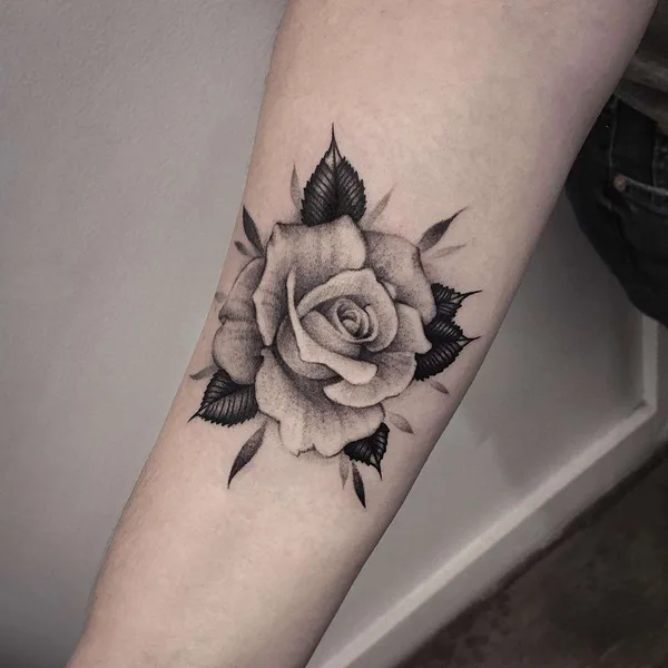 Author's Style tattoo by Lazer Liz in New York City