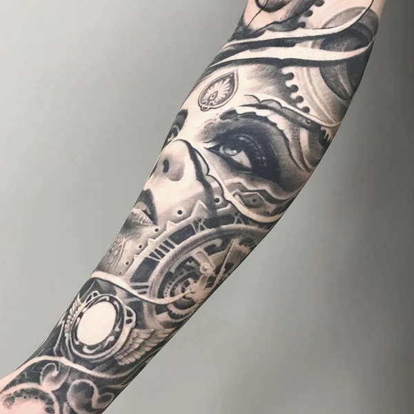 Author's Style tattoo by Victor Portugal in Kraków