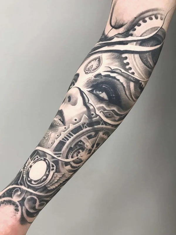 Author's Style tattoo by Victor Portugal in Kraków