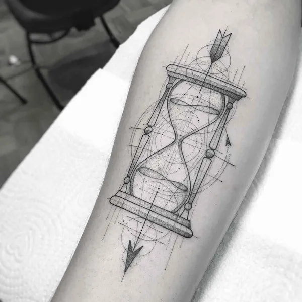 Linework tattoo by William Marin