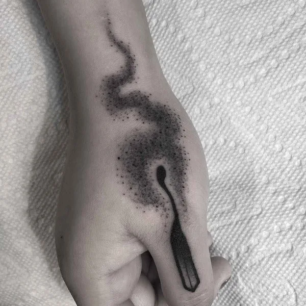 Surrealism tattoo by Laura Yahna