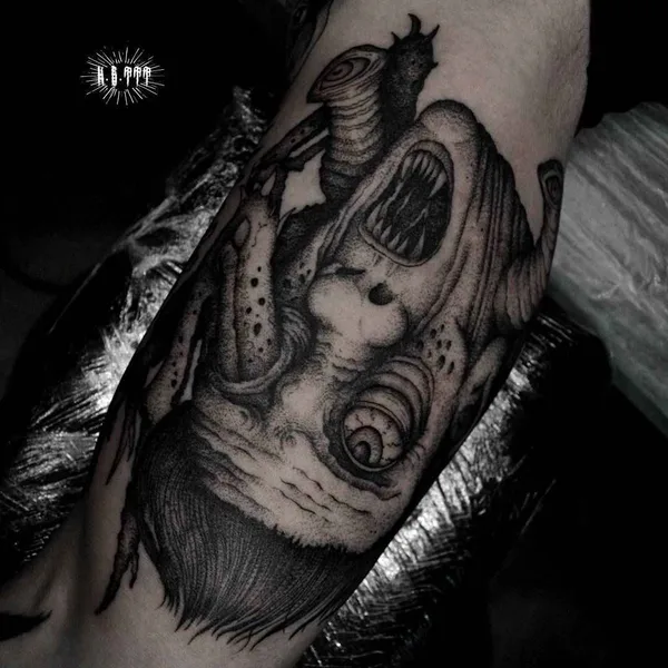 Author's Style tattoo by Клим Шахнин in Saint Petersburg