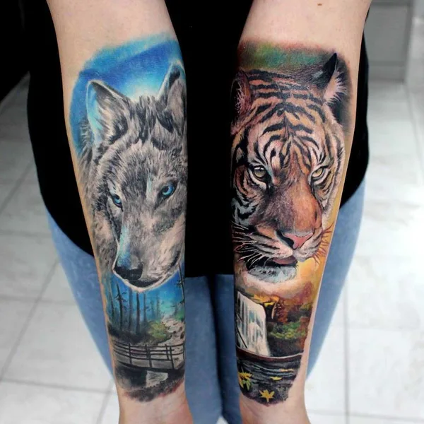 Portrait tattoo by Rafał Dąbrowski - Ralfy