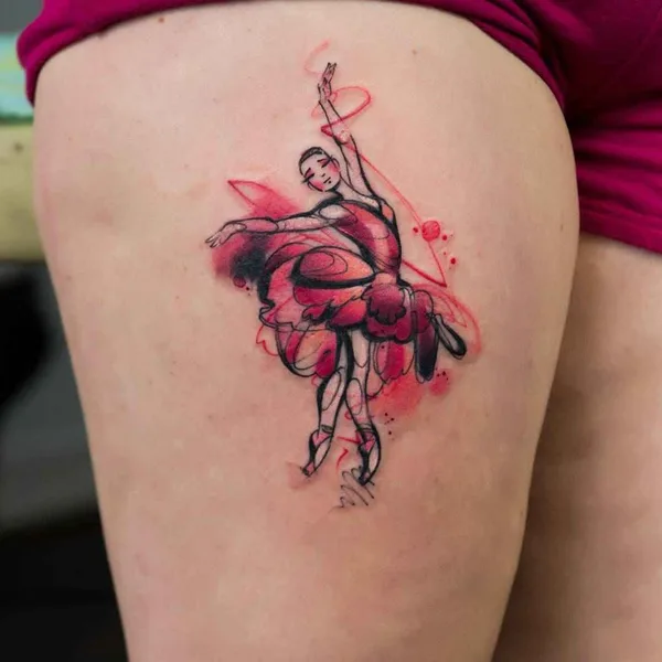 Author's Style tattoo by Kateryna Zelenska