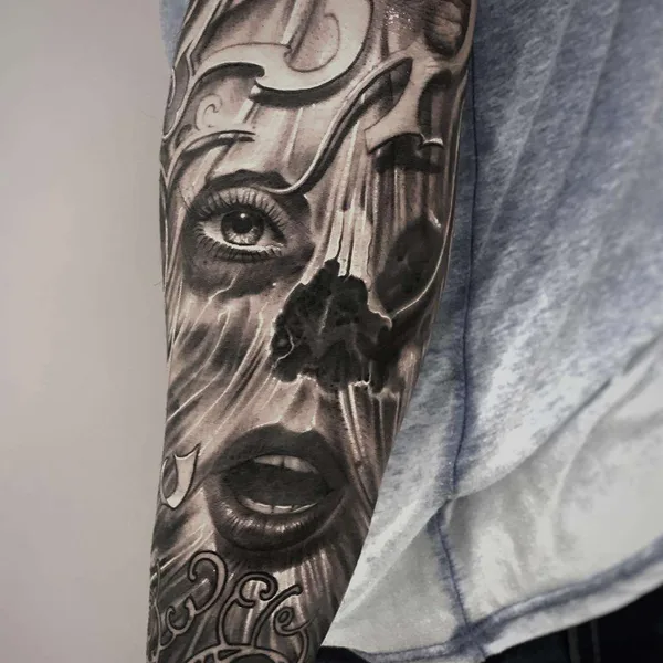 Author's Style tattoo by Victor Portugal in Kraków