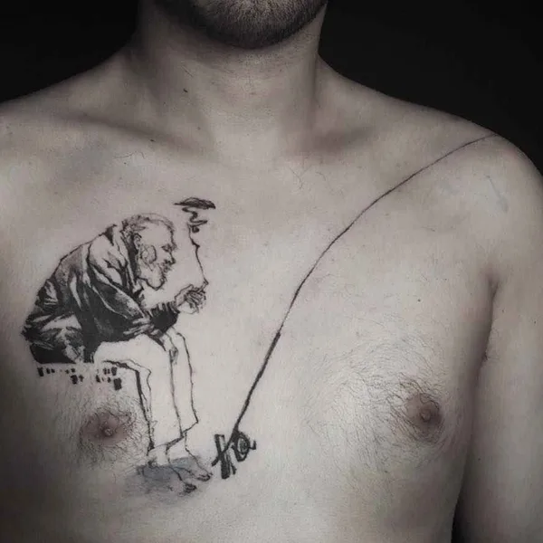 Abstract tattoo by NADi