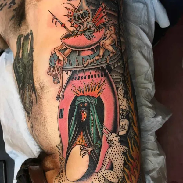 Авторская tattoo by Gregory Whitehead