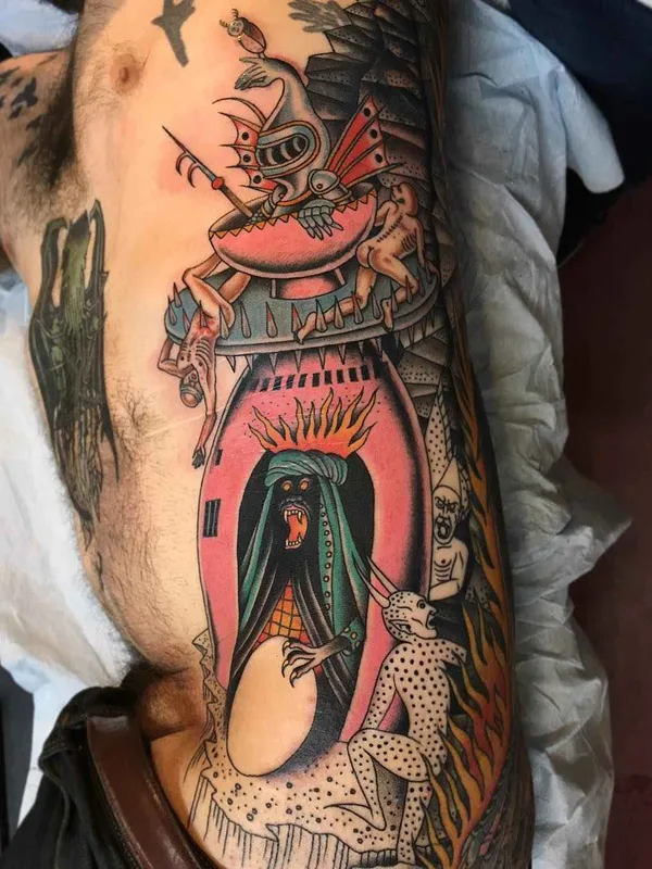 Авторская tattoo by Gregory Whitehead