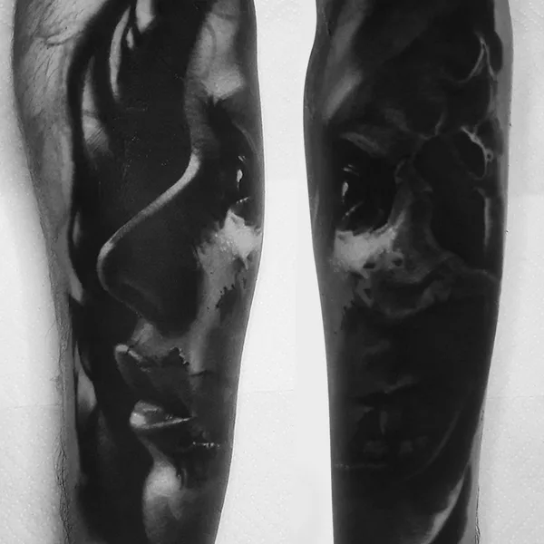 Реализм tattoo by Андрей Меня in Москва
