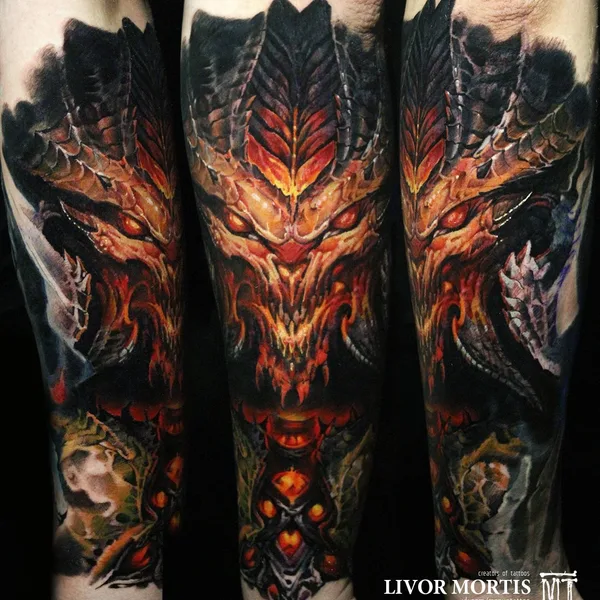 Реализм tattoo by Андрей Меня in Москва