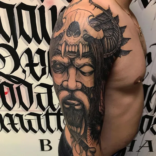 Lettering tattoo by Стас Каниовский in Краснодар