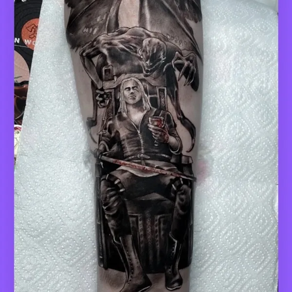 New School tattoo by Александр Труш