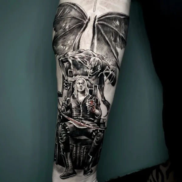 New School tattoo by Александр Труш